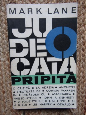 Mark Lane - O judecata pripita foto