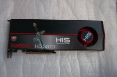 Placa video HIS Radeon HD5970 2GB GDDR5 2x 256-bit foto