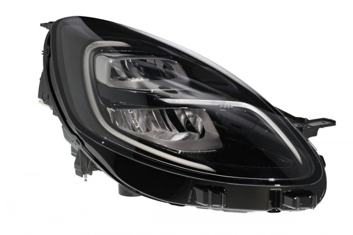 Far Ford Puma, 04.2021-, montare fata, dreapta, LED; electric; rama argintie; fara modul LED; LED, VALEO