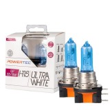 Set 2 bucati bec PowerTech Ultra WHITE H15 12V 55/15W