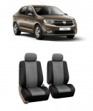Cumpara ieftin Set huse scaune din piele fata Dacia Logan 2012-2020 (1+1)