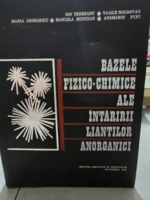Bazele Fizico-Chimice ale intaririi liantilor anorganici - Ion Teoreanu, Vasile Moldovan, Maria Georgescu, Marcela Muntean, Anemarie Puri foto