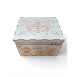 Cutie Trusou Botez Teddy Bear Personalizată pentru Băiețel