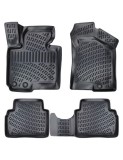Set covorase auto din cauciuc tip tavita pentru Kia Sportage III 2010-2015