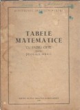 Tabele Matematice Patru Cifre Carti Elevi Scolari Manual Didactica Pedagogica 1956 Veche Romana Format Fizic
