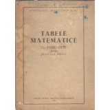 Tabele matematice cu patru cifre pentru scolile medii
