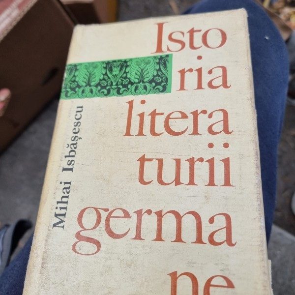 Mihai Isbasescu - Istoria literaturii Germane