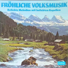 Disc vinil, LP. Frohliche Volksmusik - Beliebte Melodien Mit Beliebten Kapellen. SETBOX 6 DISCURI VINIL-COLECTIV