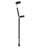 Carja Sprijin Antebrat Neagra FS 923 L, Aluminiu Anodizat, Ajustabila, Ergonomica, Amortizor Cauciuc Antiderapant, Protectie Suprasolicitare