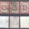 Great Britain 1902 Small lot 3 x King Edward VII 10P Mi.113A used AM.278