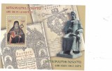 ROMANIA 2024 MITROPOLITUL DOSOFTEI - 400 ani de la nastere - Colita dantelata LP.2491a MNH**