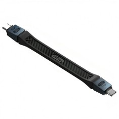 Cablu Date si Incarcare USB-C - USB-C OEM 8K Video, 240W, 0.13m, Negru