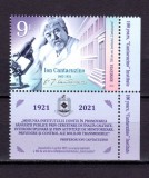 Cumpara ieftin ✅RO 2021 LP 2344 ,&quot; 100 de ani, Institutul &bdquo;Cantacuzino&rdquo; &quot;, serie+ tabs+vinieta 3 ,MNH