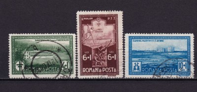 ✅RO 1932 LP 100 &amp;quot; Sanatoriul P.T.T. &amp;quot;, serie stampilata foto