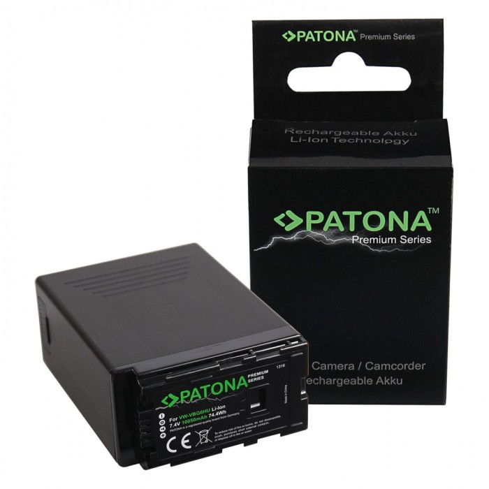 Acumulator /Baterie PATONA Premium pentru Panasonic VW-VGB6 HDC-HS700 NV-GS320 NV-GS330 PV-GS500 SDR-H18 SDR-H200 VDR-D220 cu USB Output- 1318