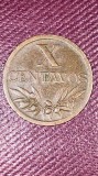 X CENTAVOS PORTUGALIA 1953 / ARAMA PRET...
