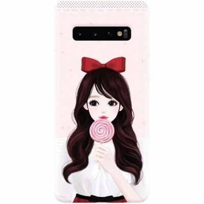 Husa silicon pentru Samsung Galaxy S10, Girly 001 foto