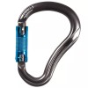 Carabiniera Alpinism OC&Uacute;N Harpy HMS Triple Lock Blue 28kN, UIAA, EN 12275, EN 362, CE 1019