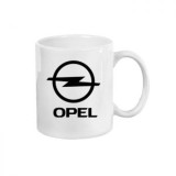 Cana alba personalizata Auto Opel, INOVATIX&reg;. 330ml, Oem