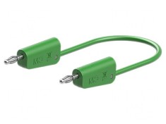 Cablu măsurare 60VDC 30VAC 19A 1m verde PVC