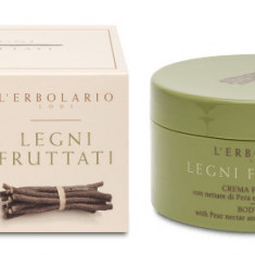 L'Erbolario Crema de corp Fruits & Wood, 250ml