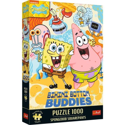 Puzzle trefl 1000 premium plus spongebob squarepants foto