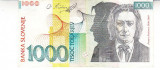 M1 - Bancnota foarte veche - Slovenia - 1000 Tolari - 2000