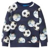 Bluzon pentru copii, bleumarin, 104 12740, vidaXL