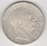 * Moneda 250 lei 1939, Argint