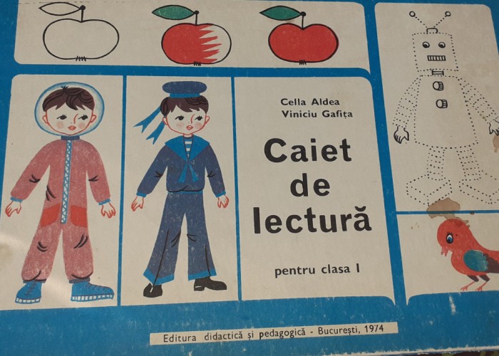 CAIET DE LECTURA PENTRU CLASA I 1974