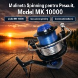 Mulineta Spinning pentru Pescuit, Model MK 10000
