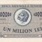 Bancnote Rom&acirc;nia - 1000000 lei 1947 - seria P.0918 0141 (starea care se vede)