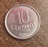 C50 - Moneda foarte veche - Brazilia - 10 centavos - 1996