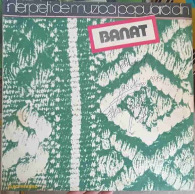 Disc vinil, LP. INTERPRETI DE MUZICA POPULARA DIN BANAT-COLECTIV-251393 foto