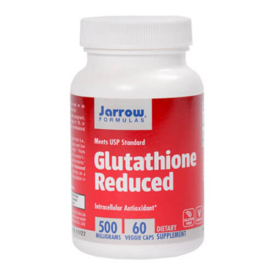 Glutathione Reduced 500mg, 60cps, Jarrow Formulas foto