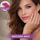 SMARTECH Bratara Inox Always in my Heart, Auriu