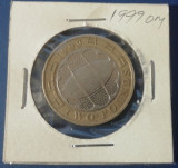 M3 C50 - Moneda foarte veche - Anglia - 2 lire sterline omagiala - 1999, Europa