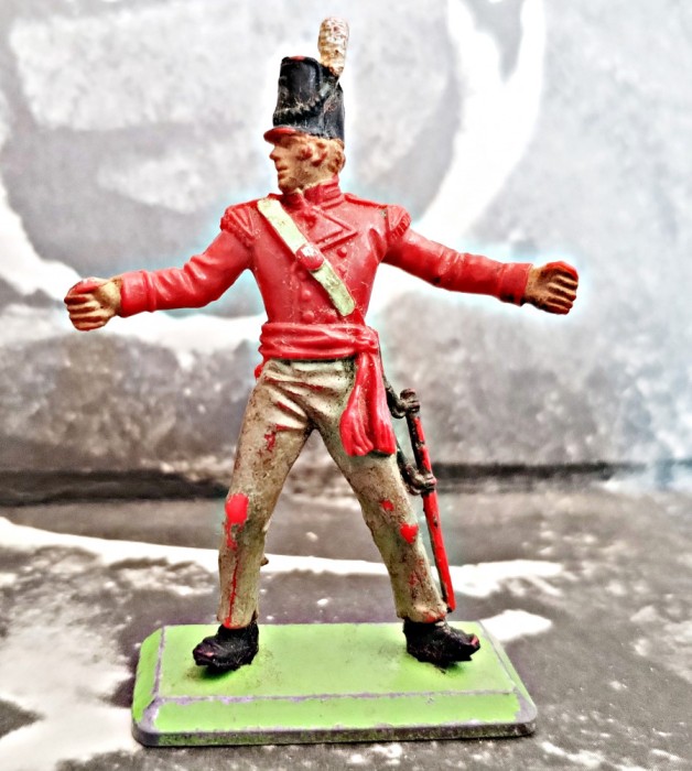Britains Deetail 1/32 britanic Razboaie Napoleoniene 54 mm 1971 Garda Queen B