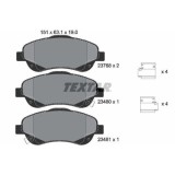 Set placute frana disc Toyota Avensis, Corolla Verso Motor 1.6, 1.6, 1.6 VVT-i, 1.6 VVT-i, 1.8, 1.8, 63.1x151x19mm, OE 0446505130