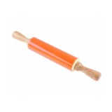 Sucitor din silicon antiaderent cu ax rotativ si manere ergonomice din lemn, 39.5 x 5.3 cm, Kinghoff