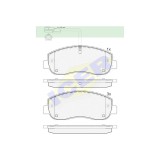 Set placute frana punte fata Nissan Interestar 20, NV400, 11.202021; Opel Movano B, 202020; Renault Master 3 20, Icer Spania, parte montare : Punte