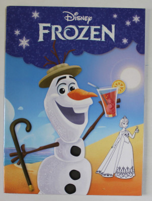 DISNEY FROZEN , CARTE DE COLORAT , 2016 foto