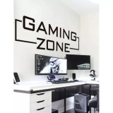 Sticker Perete Autocolant &quot;Gaming Zone&quot; 16x57 cm