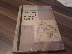 ANATOMIA SI FIZIOLOGIA OMULUI CLASA X N.SANTA EDITURA DIDACTICA 1966