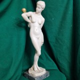 Cumpara ieftin STATUETA NUD - AUSTRIA 1907 - stil SECESSION