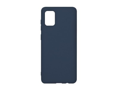 Husa Telefon Silicon Samsung A31 a315 Matte Dark Blue foto