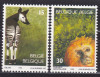 BELGIA 1992 FAUNA SERIE MNH, Nestampilat