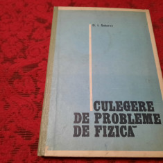 CULEGERE DE PROBLEME DE FIZICA D I SAHAROV,RF21/1