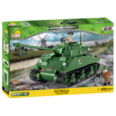 Set de construit Cobi, World War II, Tanc Sherman Firefly (500 pcs) foto