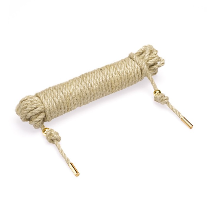 Sfoara De Canepa Pentru Imobilizare Erotica Shibari, Natural, 10 m